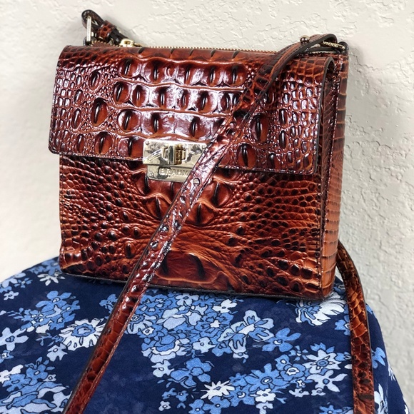 Brahmin Handbags - Brahmin Melbourne Pecan Manhattan Crossbody